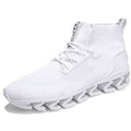 Men's White Athletic Tennis Walking Sneakers