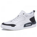 New Men's Casual Thick-Soled Trend Sports Leather Shoes