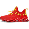 Men's Red Fashion Breathable Sneakers